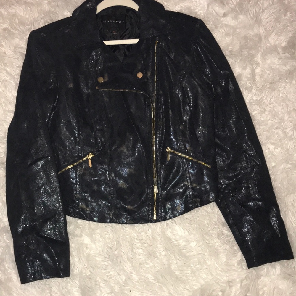 🔥Rock & Republic biker Jacket🔥🔥🔥🔥🔥🔥 - Picture 7 of 8